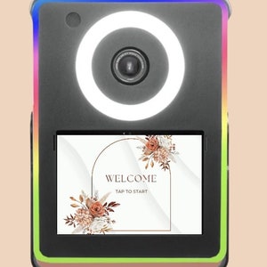 wedding Tap to start/ Fall photo booth/boho Salsa booth/boho /Background video/attract screen/surface pro/mirror booth/foto master