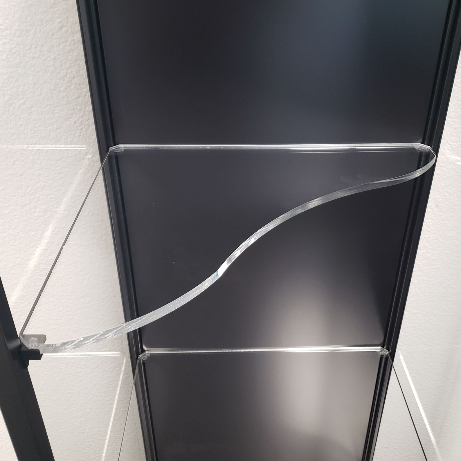 Pair 2 of IKEA Rudsta Tall Corner Shelves Etsy