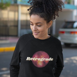 Mercury in Retrograde Unisex Sweatshirt, Sweatshirt Retrograde, Mercury Shirt, Zodiac Shirt, Lunar Sweatshirt, Zodiac Gift, Astrology Shirt