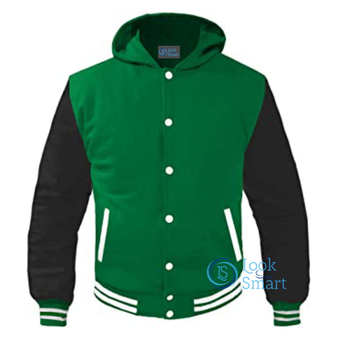Green and black jacket clearance