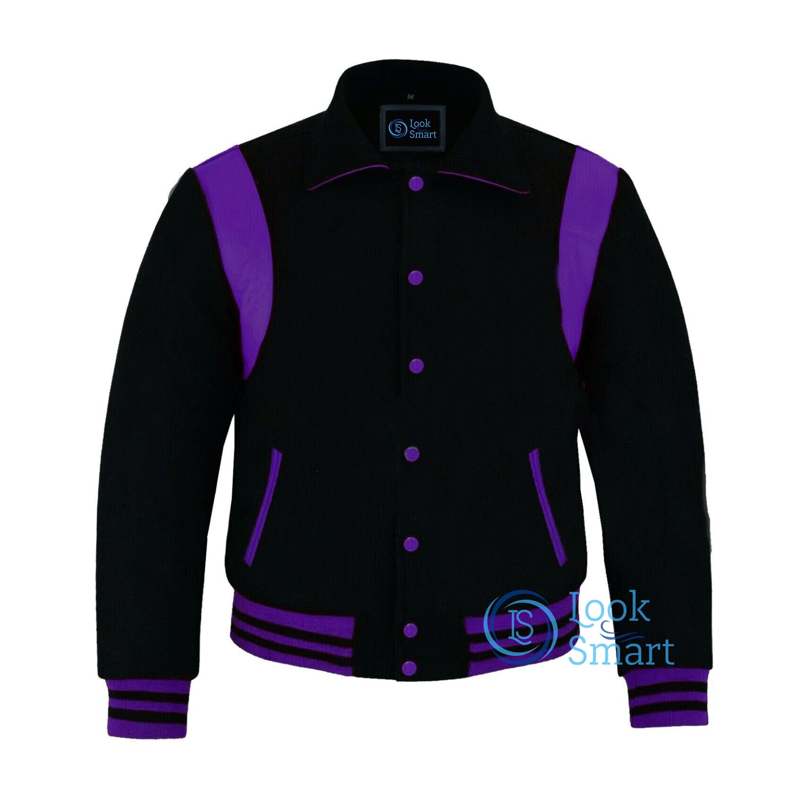 Eprezzy® - BB Purple Varsity Jacket