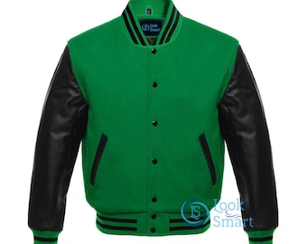 Forest Green Varsity LA Sweatshirt 002 main image 1