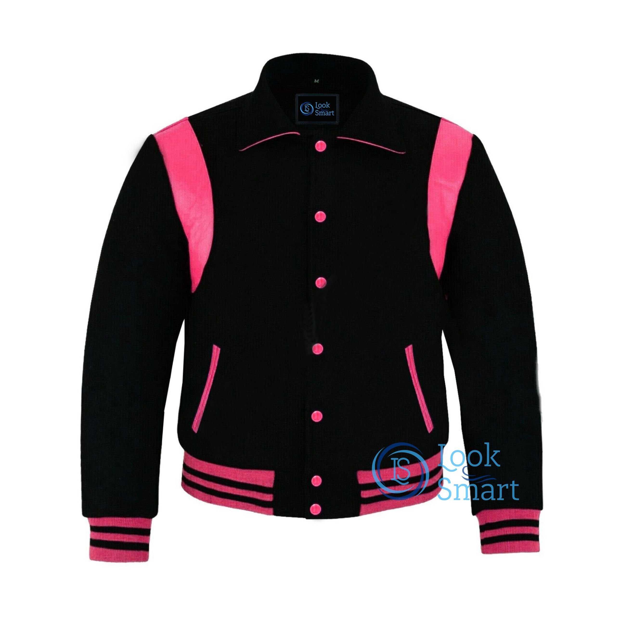 Mebius Girls Letterman Varsity Jacket