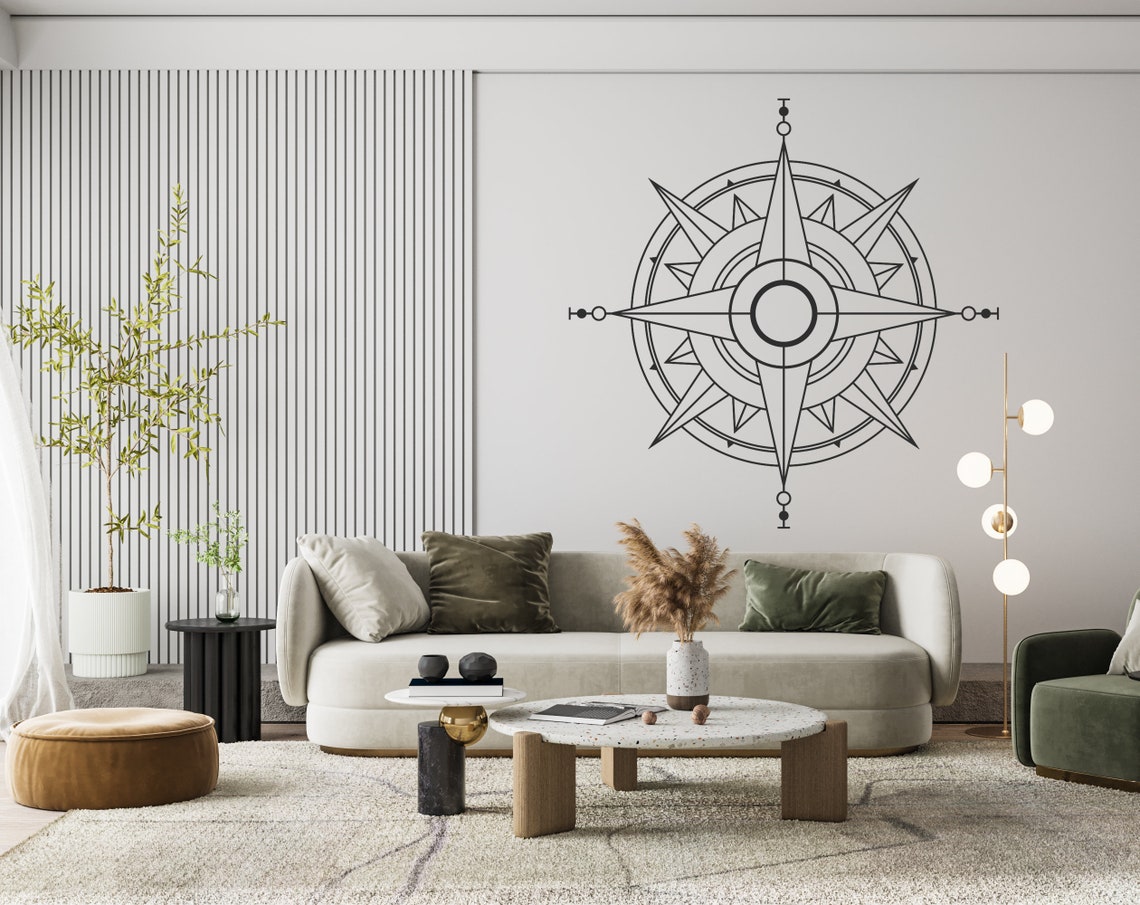 Sacred Geometry Compass Design DXF File for Laser and Plasma Cut Svg