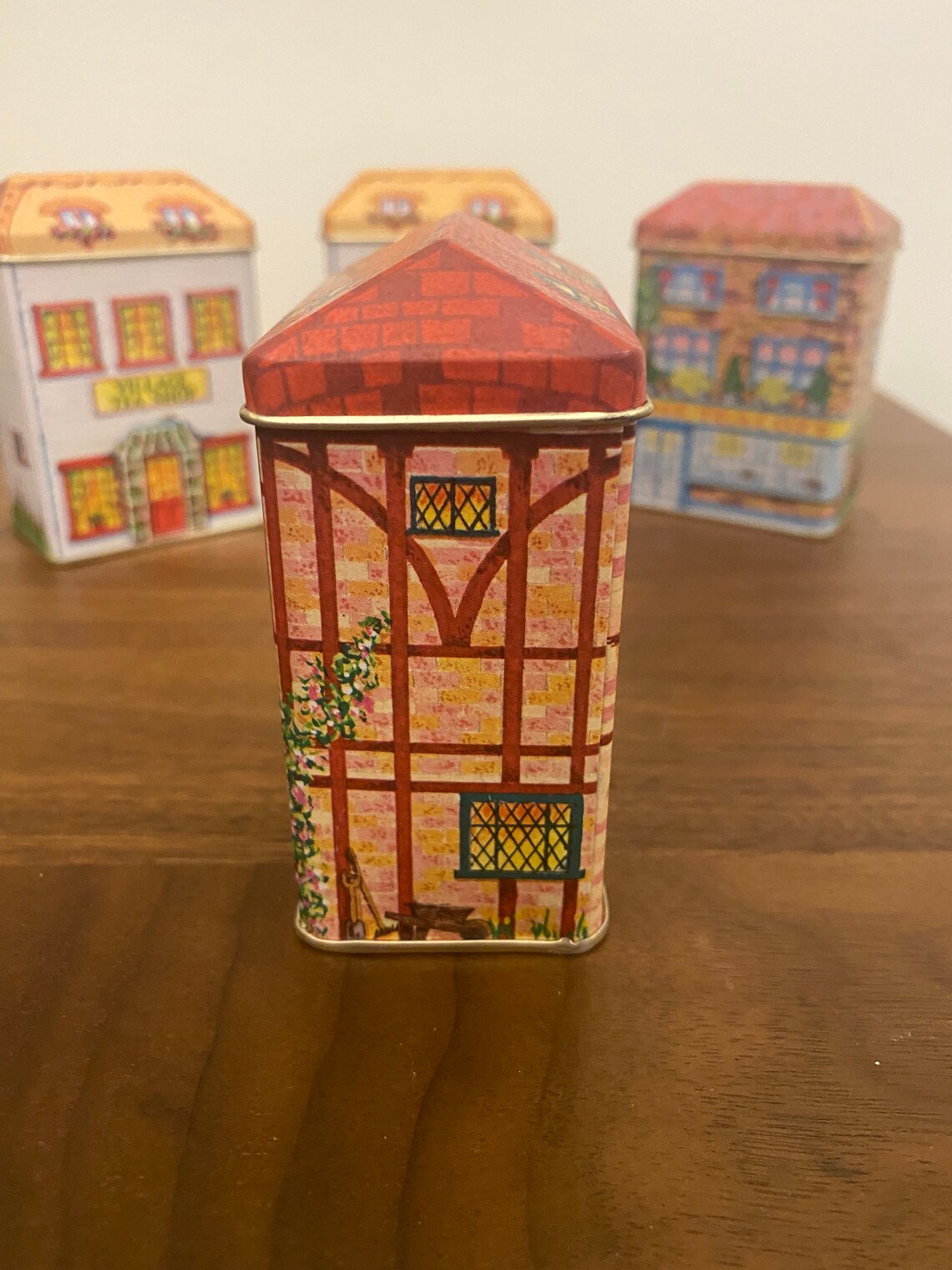 1984 Lillian Vernon Empty Tea Box Red Teas made in Hong Kong ONYX STORE ...