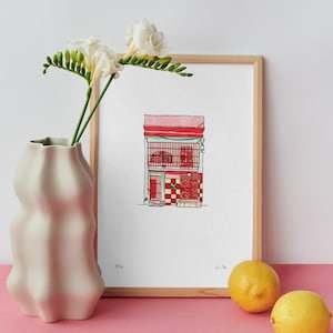 Casa all'Avana, Cuba, stampa artistica - Arte cubana - Arredamento latinoamericano