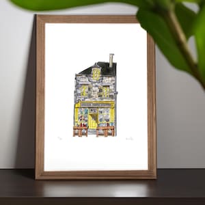 Librairie Bretagne Bécherel, Neiges d'Antan - decorazione della biblioteca - idea regalo per la lettura