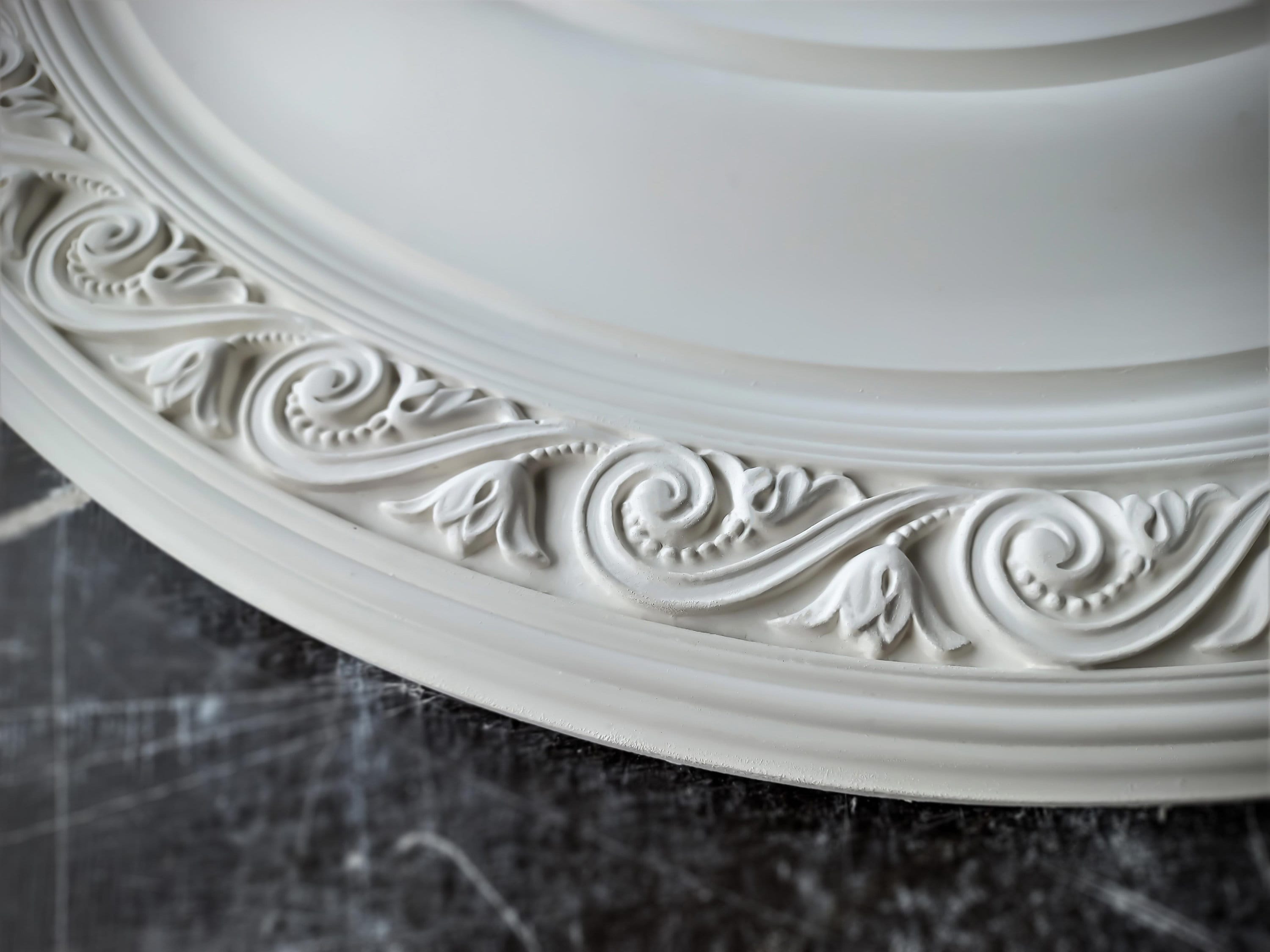 16 Modern Ceiling Medallion With Curved Patterns and Etsy