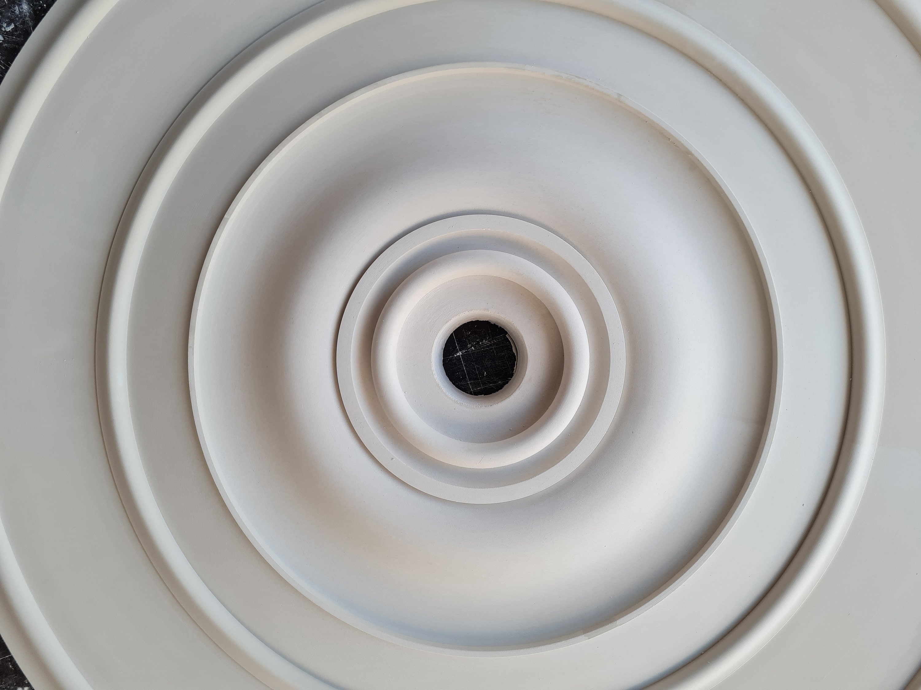 30 Sleek and Minimalist: Plaster Ceiling Medallion With - Etsy