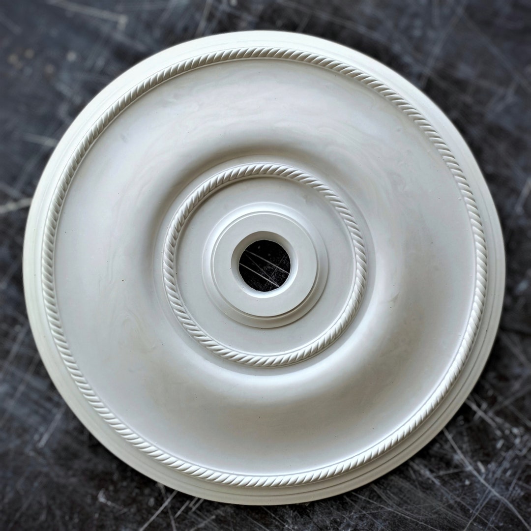 21 Inch Modern Ceiling Medallion for Light Fixtures, Chandelier, 3D