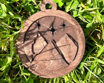 Velaris Hanging Wooden Ornament Inspired By  Sarah J Mass Court of Frost and Starlight, ACOTAR Book Themed Christmas Gift