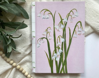 Lily of the Valley Hardcover Journal Matte