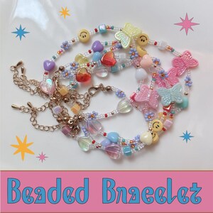 Butterfly Beaded Bracelet