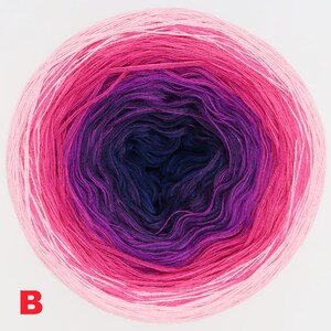 Bobbel nr. 93 B - 3-draads en 4-draads - NIEUW - Gradientgaren - Verkrijgbaar in 200g tot 500g - Nieuw product