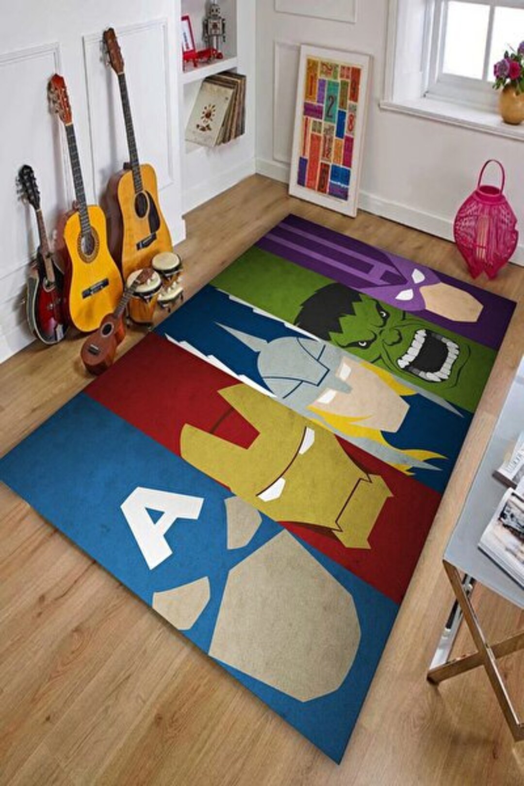 Marvel Series Themed Carpet / Children Room Rugs/ Nursery Etsy