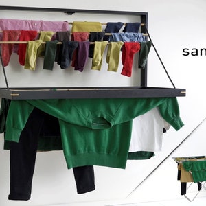 Sèche-linge design fabriqué à partir de matériaux naturels. image 6