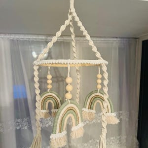 Macrame Baby Mobile