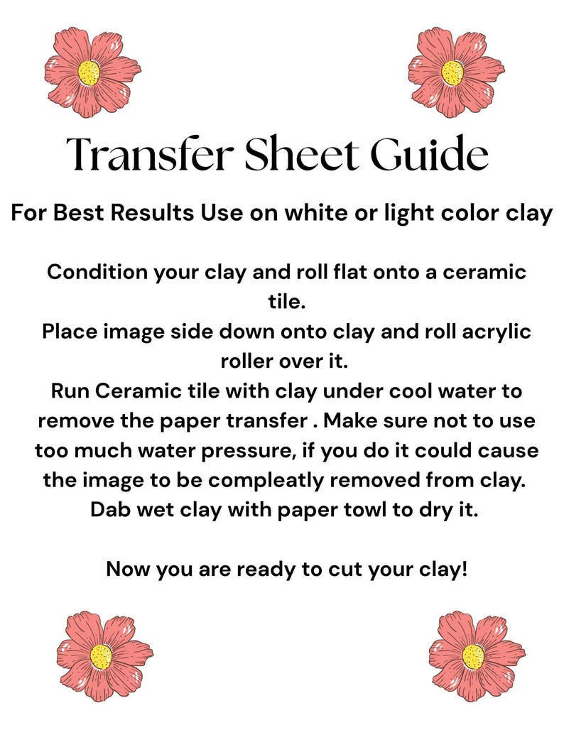 Transfer Sheets 33