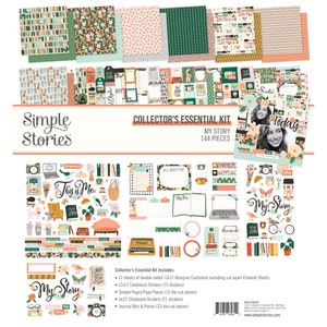Mi colección de papeles de cuentos - Historias sencillas - Colección de papeles de lectura de libros