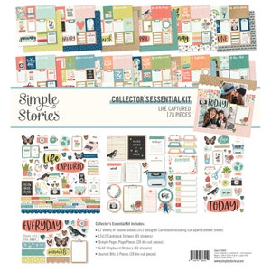 Colección de papel capturado de la vida - Historias simples - Colección de papel para conservar la memoria