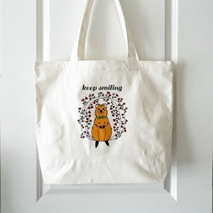 Quokka Tote Bag, Large