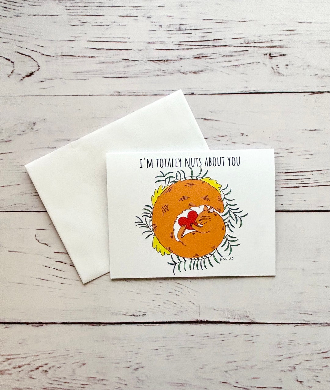 I'm Totally Nuts About You, Valentines, Anniversary Card - Etsy