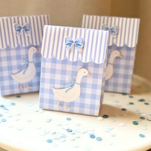 Silly Goose Treat Boxes, One Silly Goose Party,One Silly Goose Decor, Silly Goose Party, Treat Boxes, Silly Goose Birthday Theme,Baby Shower