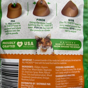 MEOWMEDS SAMPLER PACK/ Pill Pocket Dough Treat / Hide & Disguise Cat Medication / Trial Size image 5