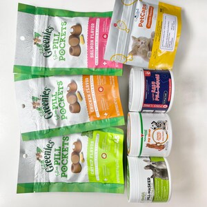 MEOWMEDS SAMPLER PACK/ Pill Pocket Dough Treat / Hide & Disguise Cat Medication / Trial Size image 4