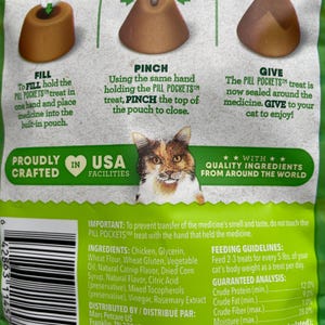MEOWMEDS SAMPLER PACK/ Pill Pocket Dough Treat / Hide & Disguise Cat Medication / Trial Size image 6
