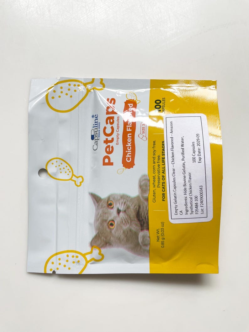 MEOWMEDS SAMPLER PACK/ Pill Pocket Dough Treat / Hide & Disguise Cat Medication / Trial Size image 11