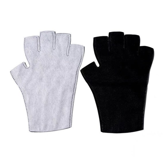 2 PAIRS of Half Finger Sunscreen Gloves, Anti-uv Gloves, Nail Art Uv  Protection Gloves 