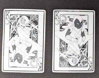 King Me: Moon Knight Vinyl Sticker