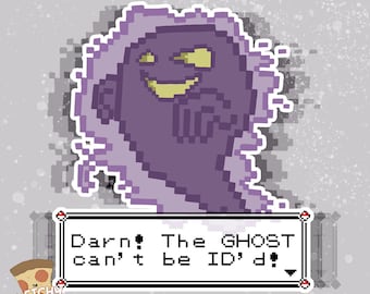 Lavender Town Lurker | Pokemon GHOST Vinyl Sticker