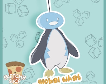 Global...what || Eiscue Pokemon Vinyl Sticker
