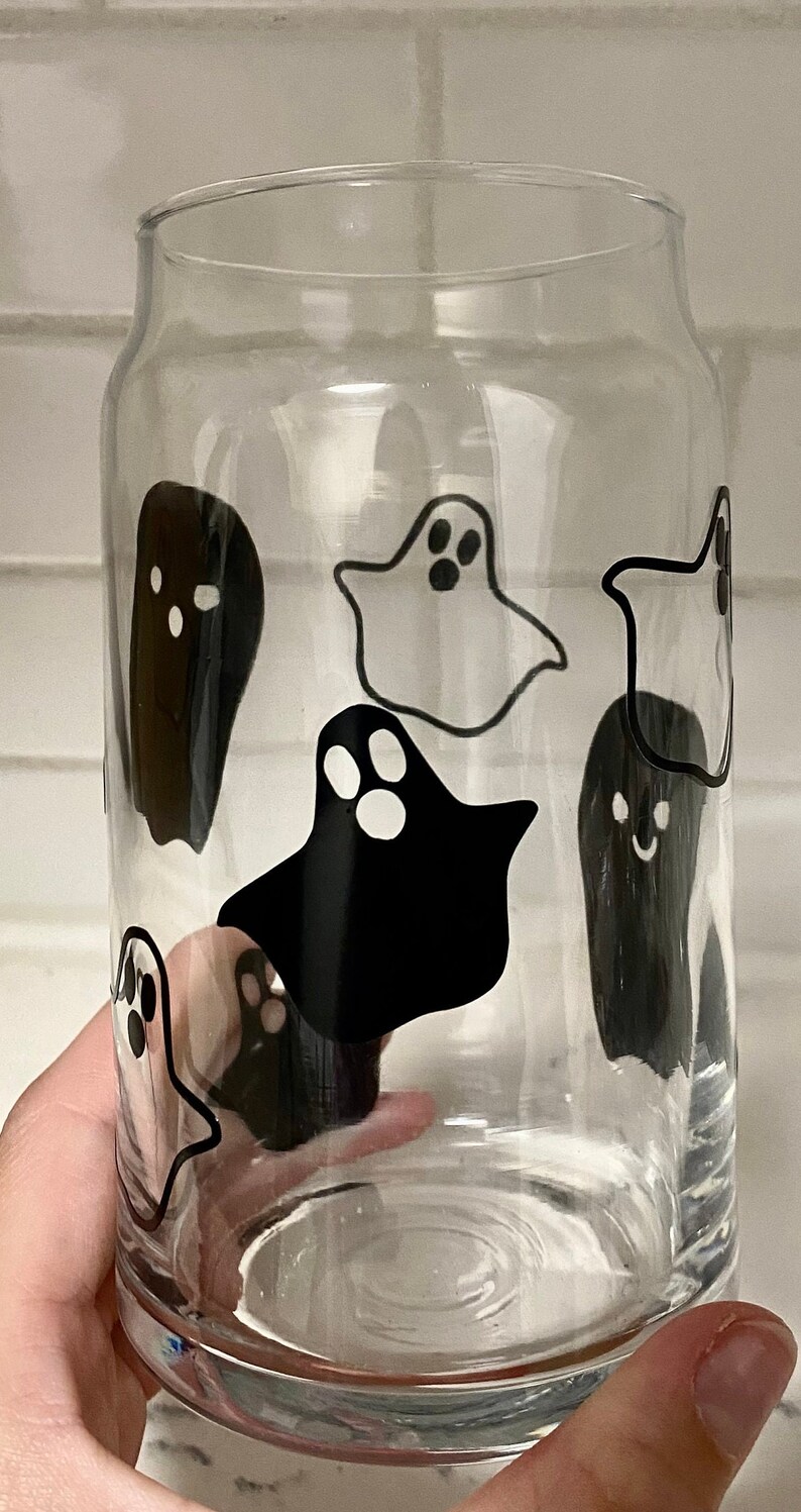 Halloween Drinking Glasses Halloween Decor Spooky Etsy