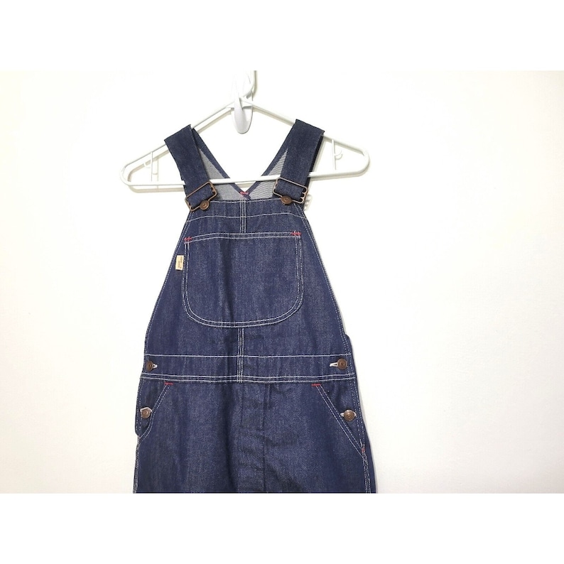 Vintage Jcpenney Super Denim Bib Overalls Womens Size 20 Farmer Western