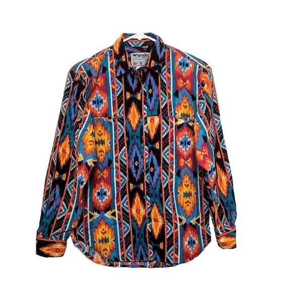 Wrangler aztec shirts sales