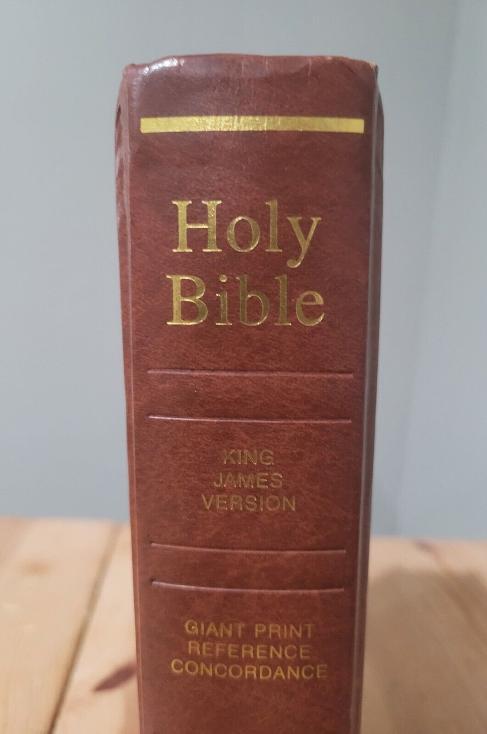 Holy Bible King James Version Giant Print Red Letters Reference Nelson ...