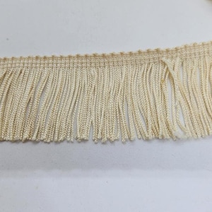 Bullion Fringe - Ivory - 2&quot; - Sold by the yard