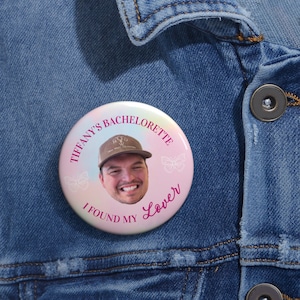 Bachelorette Buttons, She Found Her Lover, Bachelorette Party Pins, Bachelorette Groom Head Button, Lover Bachelorette, In My Bride Era image 8