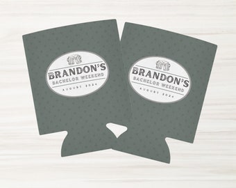 Bachelor Party Favors, Bachelor Party Can Coolers, Groom Beer Can Coolers, Bachelor Party Favors, Brews Before I Dos