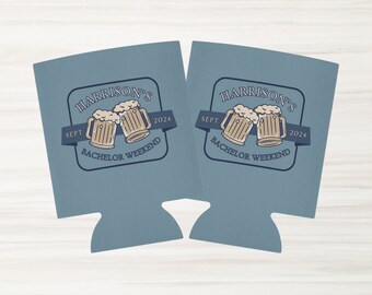 Bachelor Party Favors, Bachelor Party Can Coolers, Groom Beer Can Coolers, Bachelor Party Favors, Brews Before I Dos