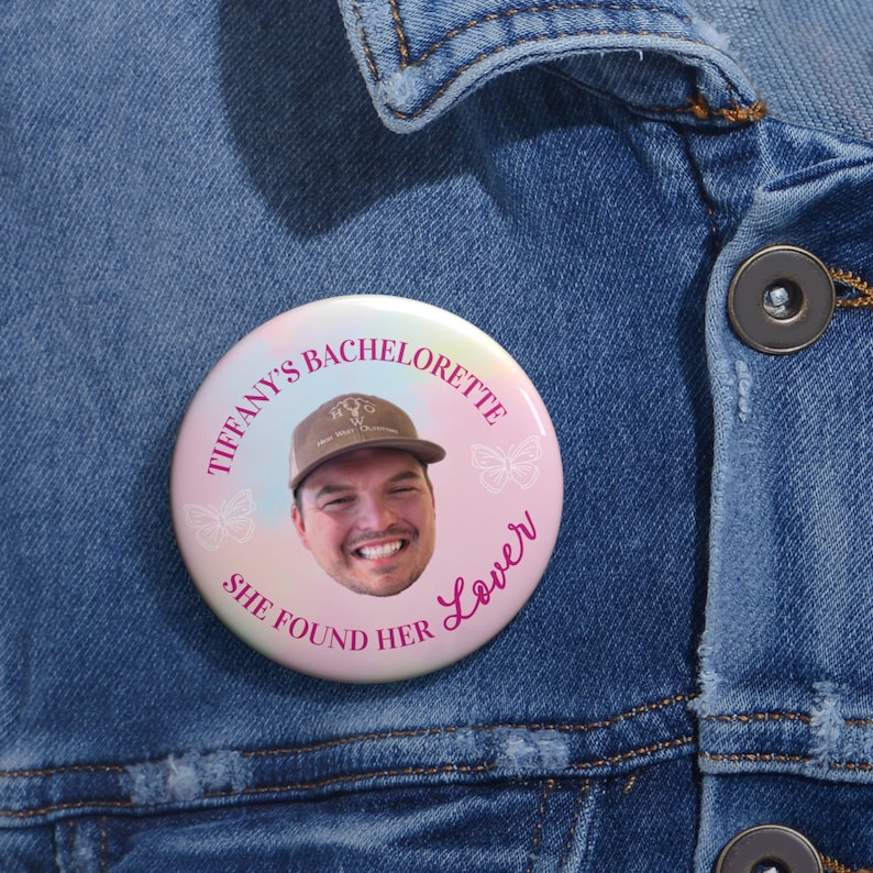 Bachelorette Buttons, She Found Her Lover, Bachelorette Party Pins, Bachelorette Groom Head Button, Lover Bachelorette, In My Bride Era image 5