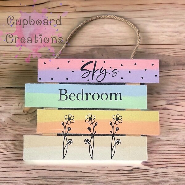 Bedroom Door Sign Etsy UK