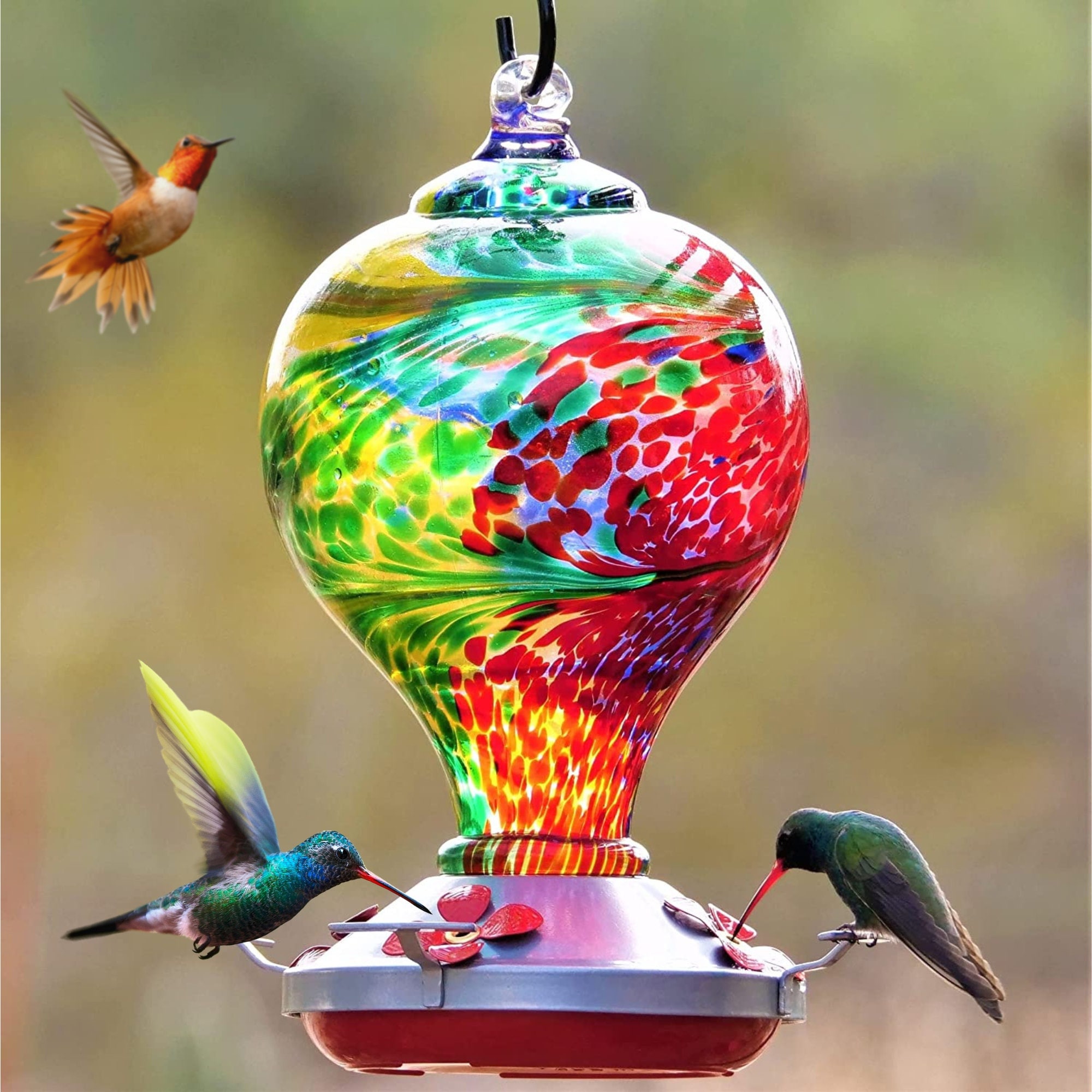 Hummingbird Feeder Insect Guards, Ant Moat, 2 Pack Guards For Feeders