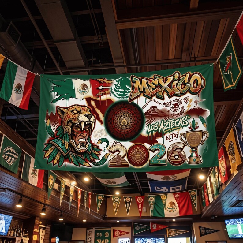 Mexico Worldcup 2026 PNG l Aztec Jaguar Shirt Design l Sun Stone Sublimation PNG l Mexico Fan Merch l Diseño Mexico Digital image 14