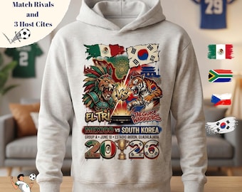 2026 World Cup Group A PNG Bundle | 6 Match Rivalry Designs + 3 Host Cities | Mexico South Korea Czechia South Africa | Digital Download