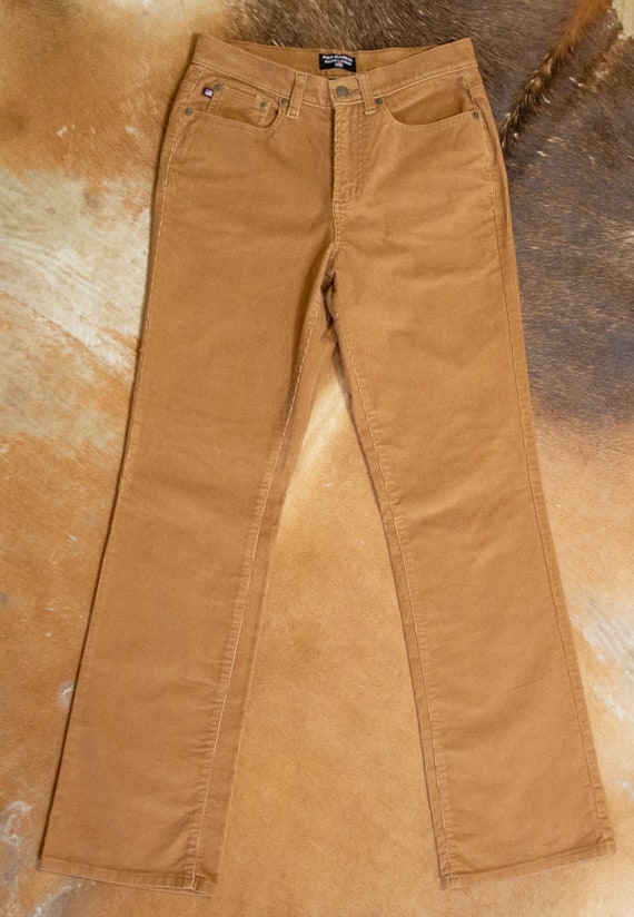 90s Polo by Ralph Lauren Corduroy Bootcut/Flare P… - image 9
