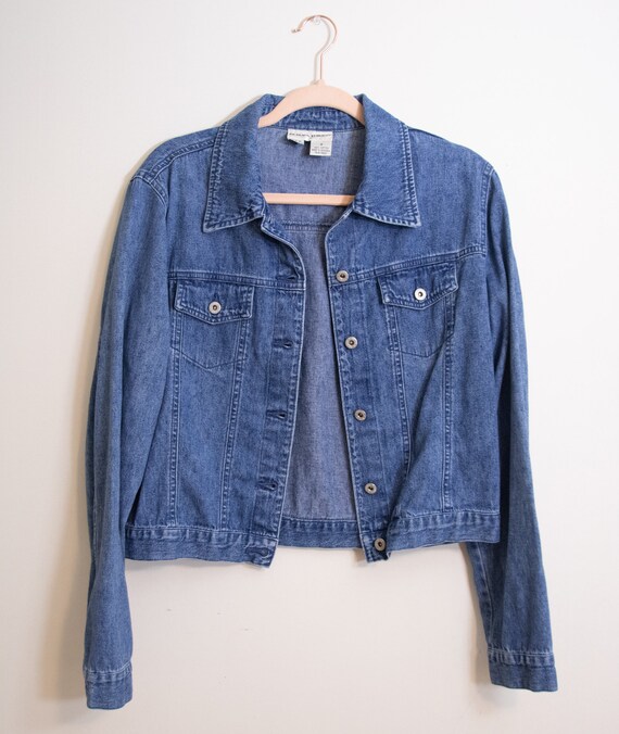 90s Lightweight Denim Jean Jacket - M View 6